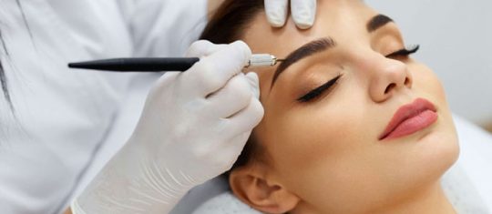 maquillage durable des sourcils